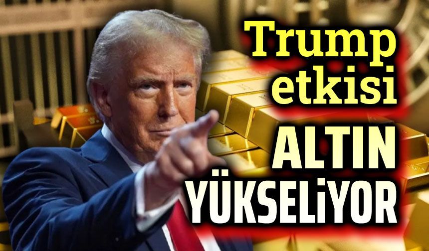 Trump etkisi!.. Altın yükseliyor...