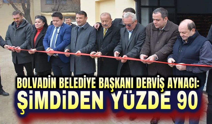 Derviş Aynacı: Sözlerimizin şimdiden Yüzde 90'ını gerçekleştirdik