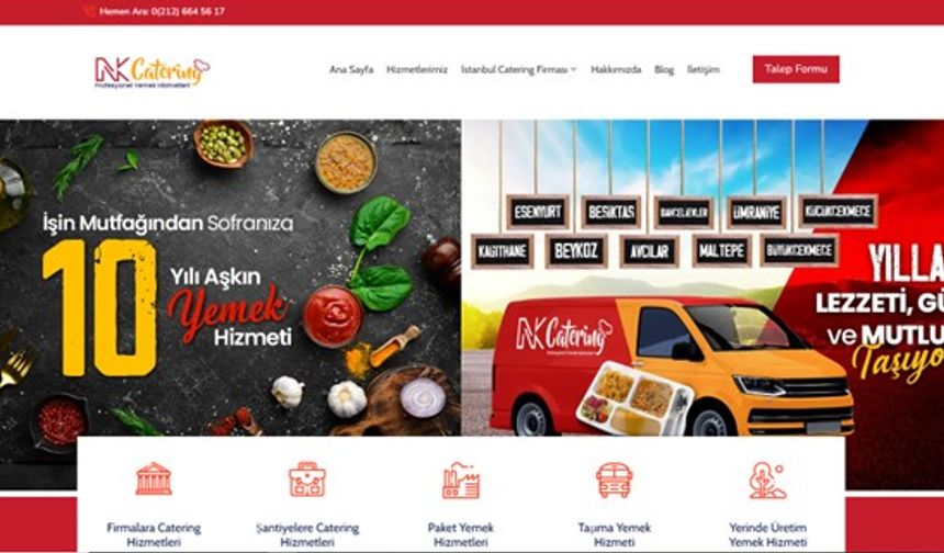 Yemek Firması NK Catering: Şirketiniz İçin En İyi Catering Hizmeti