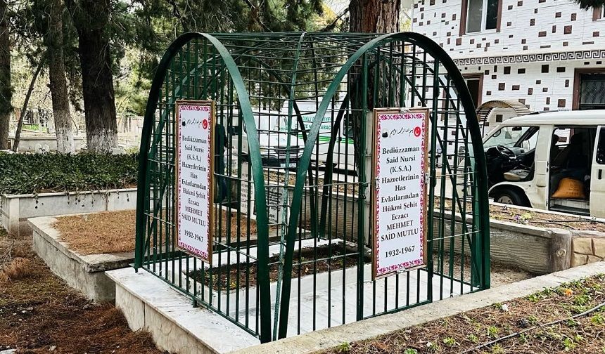 Mehmet Said Mutlu'nun kabri bakımdan geçirildi