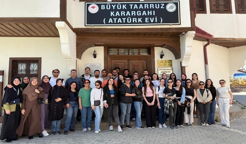 AFSÜ Eczacılık Öğrencileri Şuhut’ta tarih ve kültürle buluştu