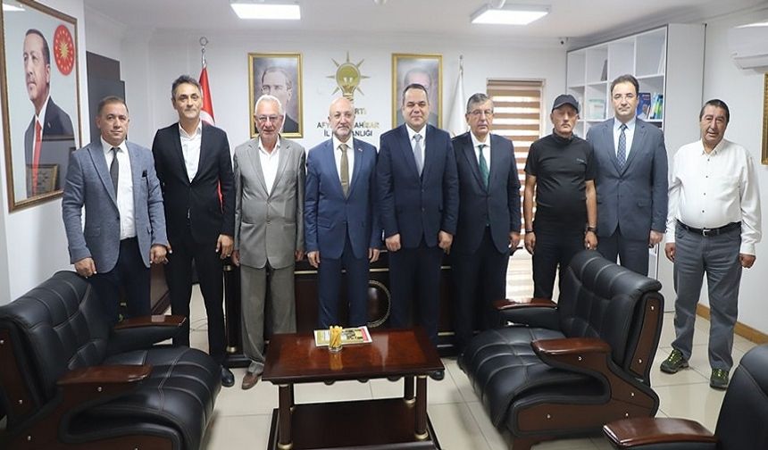 AGC’den Başkan Turgay Şahin’e ziyaret