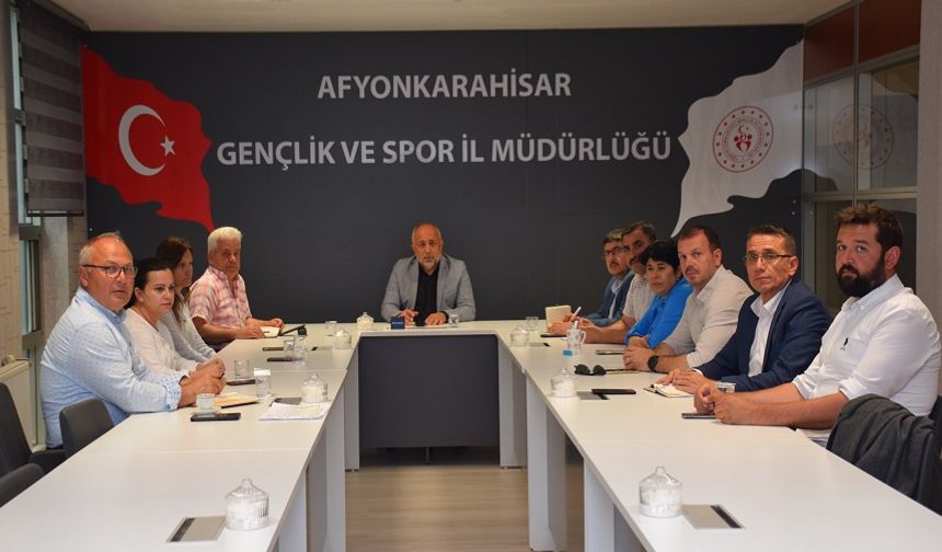 Afyonkarahisar GSİM'nin yaz etkinlikleri masaya yatırıldı