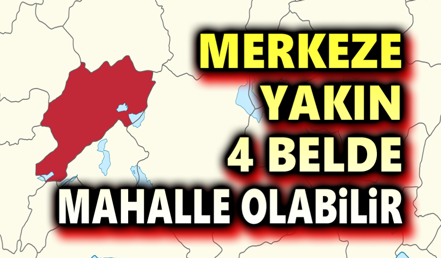 Afyonkarahisar Belediyesi sınırları değişiyor!..