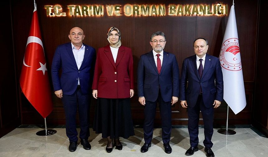 Afyonkarahisar Heyeti, Tarım Bakanını ziyaret etti
