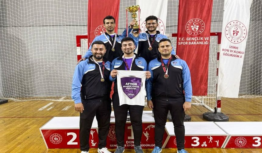 Afyon Belediye Yüntaş Masa Tenisi Takımından büyük başarı!