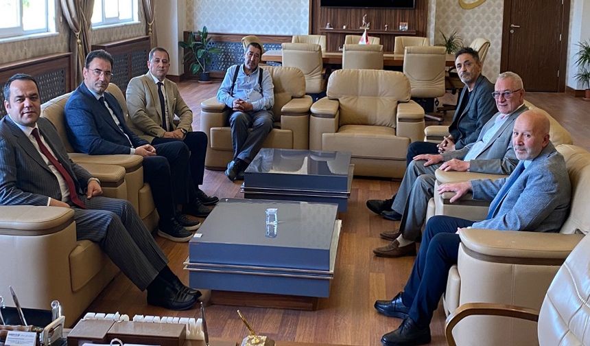 AGC Yönetimi, İGM Başkanı Mehmet Siper’i ziyaret etti