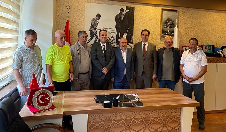 BİK Yönetim Kurulu Üyesi Ergün’den AGC’ye ziyaret