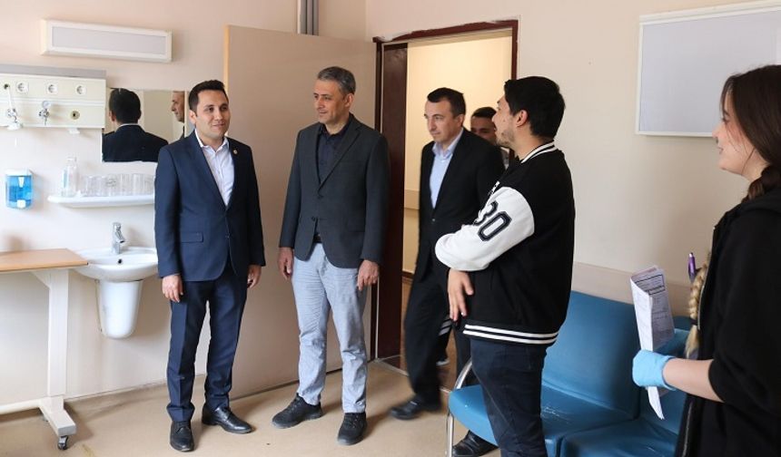 Kaymakam Bildirici’den eğitim kurumlarına ziyaret