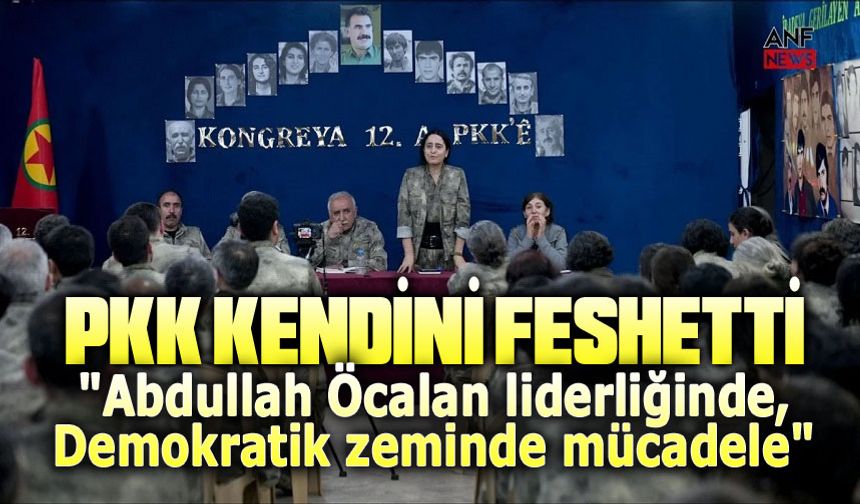 Terör örgütü PKK, kendini feshetti