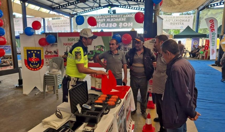 Tarım Fuarında trafik eğitimi
