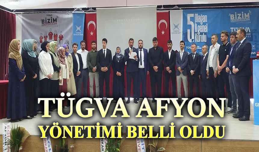 TÜGVA Afyonkarahisar Şubesi Genel Kurulu yapıldı
