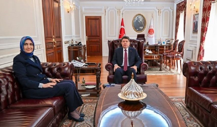 Vali Yiğitbaşı, Bakan Yılmaz Tunç'u ziyaret etti