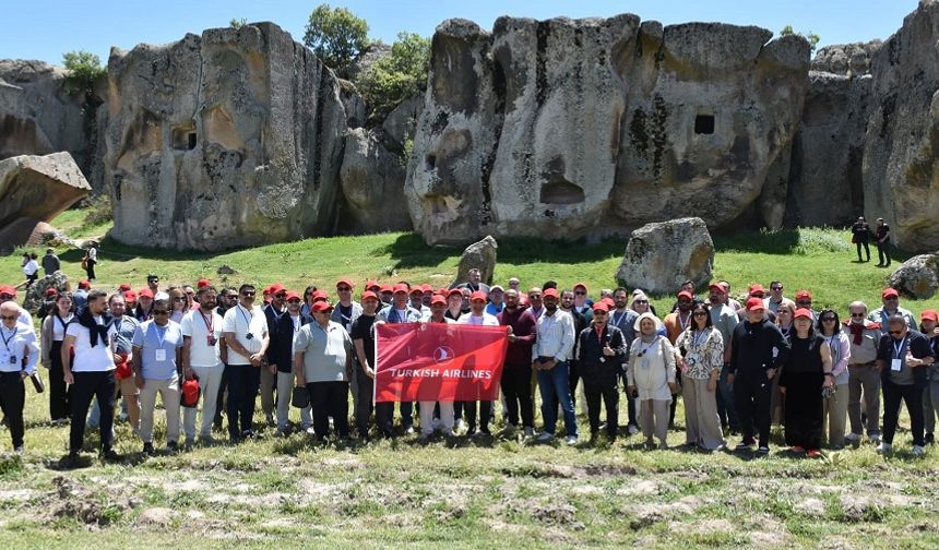 Dünyaca ünlü profesyonel turizmcileri ağırladık