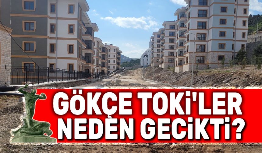 Gökçe TOKİ'ler neden gecikti açıklaması