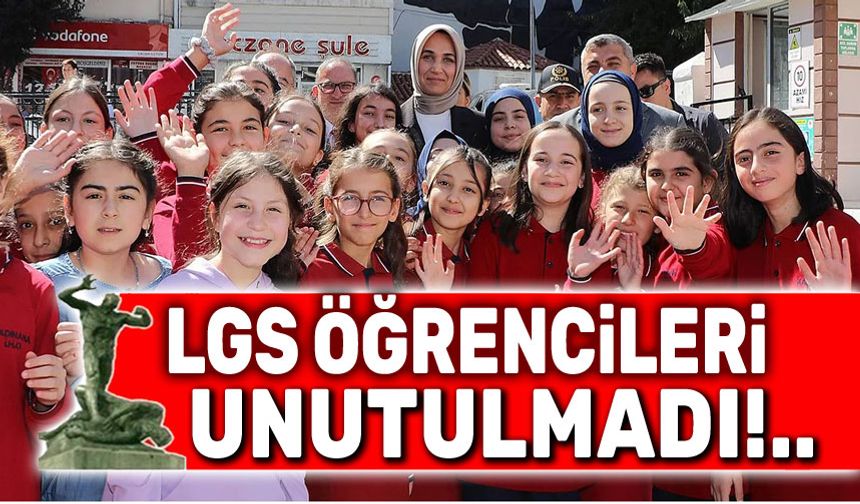 LGS Öğrencilerine motivasyon desteği!..