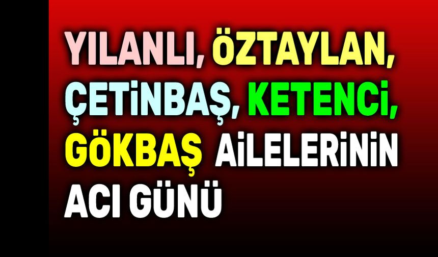 Afyon'da bugün vefat edenler 12.06.2025