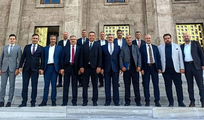 AK Parti Afyonkarahisar Heyeti Ankara’da