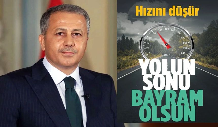 Yolun sonu bayram olsun...