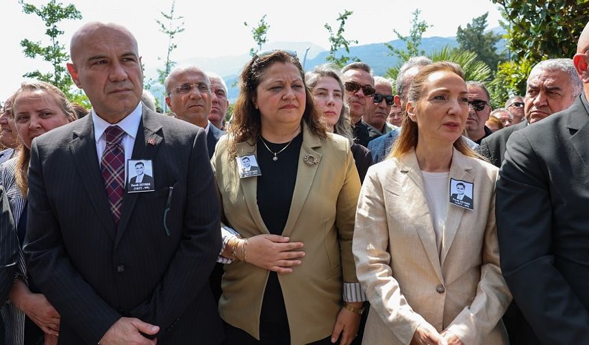 Burcu Köksal, Manisa'da cenaze törenine katıldı