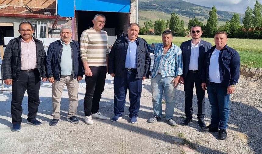 Mısırlıoğlu'ndan Çay esnafına ziyaret