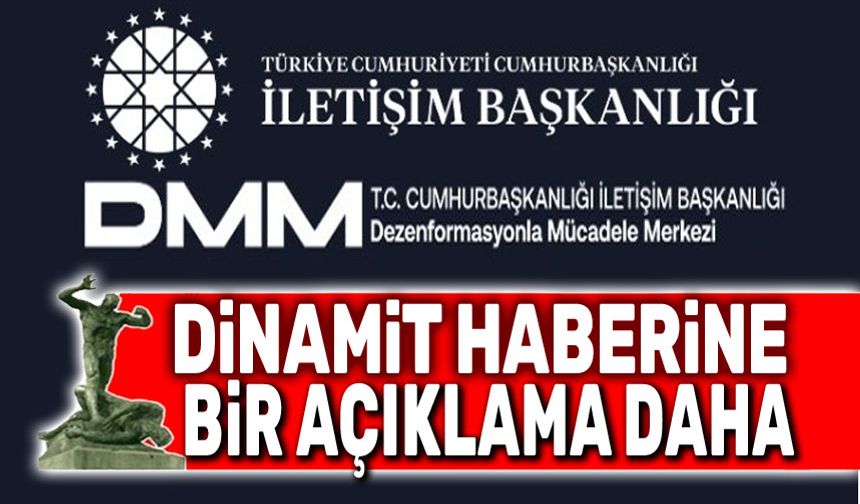 Bir açıklama da Dezenformasyonla Mücadele Merkezinden