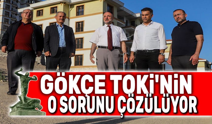 Gökçe TOKİ'nin doğalgaz sorunu çözülüyor