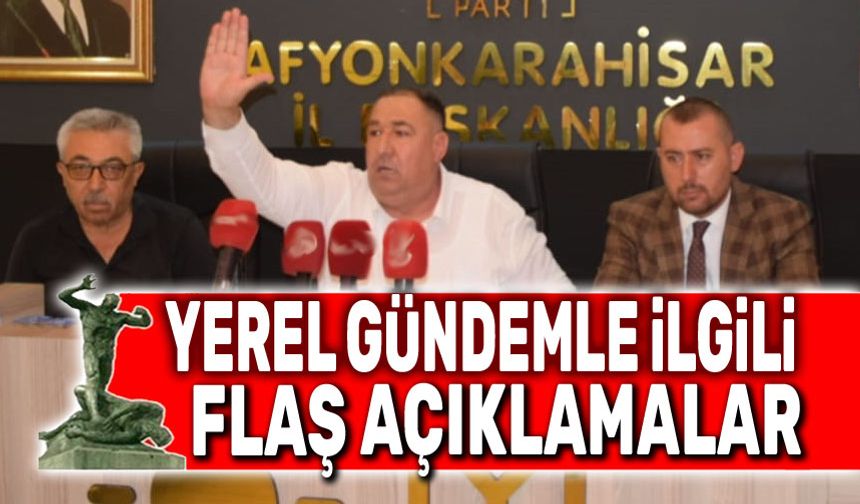 Mısırlıoğlu'ndan flaş açıklamalar!..