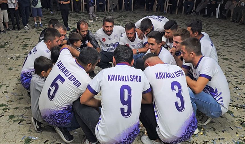 Zafer Kupası'nda şampiyon Kavaklıspor