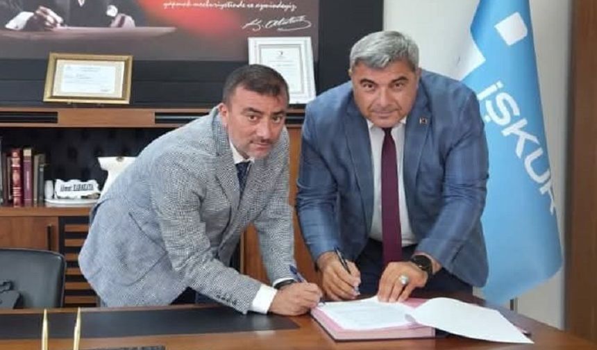 İl Milli Eğitim ile İŞKUR arasında protokol