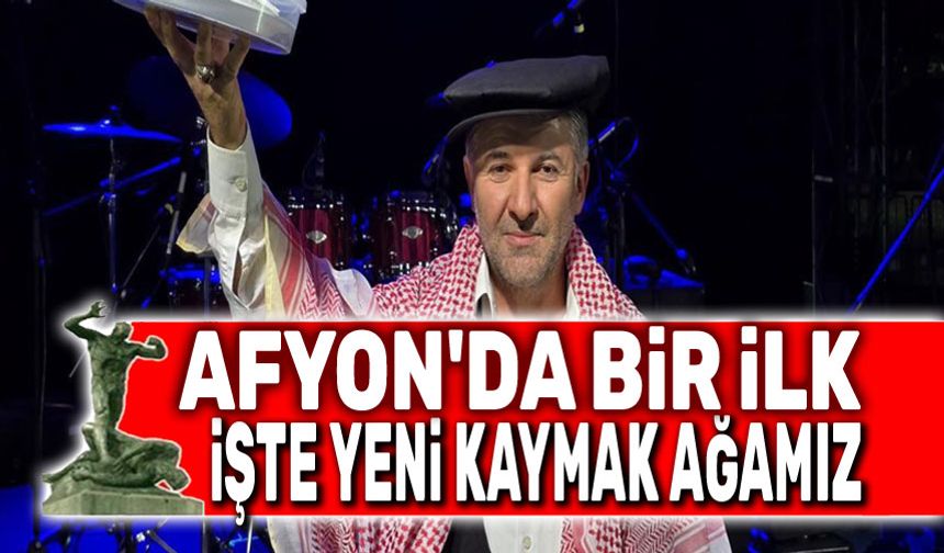 Bu festivalde bir ilk, işte yeni kaymak ağamız