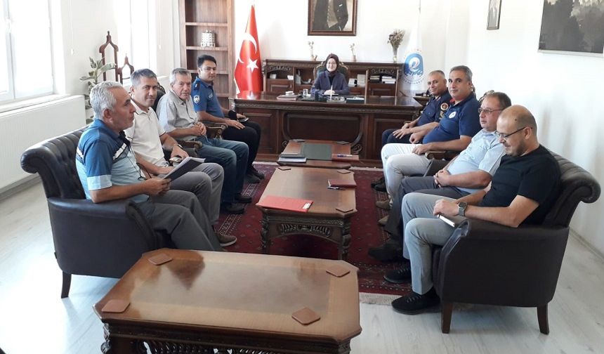 Kaymakam Aykaç, vatandaşın sorunlarını makamında dinledi