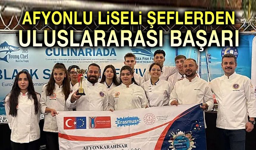 Emir Murat Özdilek Turizm Meslek öğrencilerinden uluslararası başarı