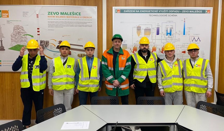 İSCEHİSAR MTAL ÖĞRENCİLERİ STAJ İÇİN AVRUPA'DA