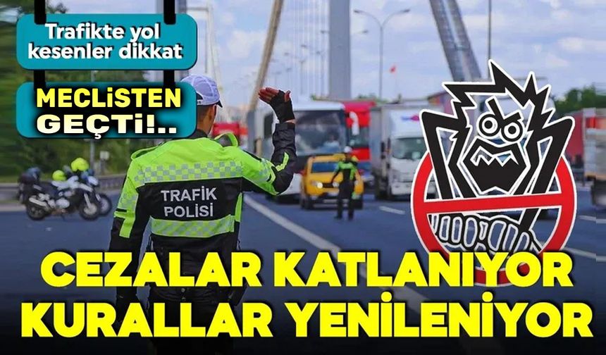 Magandalara kötü haber: Yeni cezalar başlıyor!..