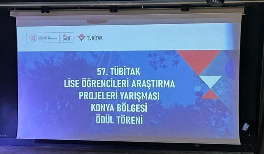 TÜBİTAK LİSE'DE 4 PROJE FİNALE YÜKSELDİ