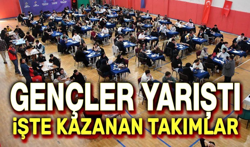 Afyon'da gençler yarıştı!.. İşte kazananlar!..