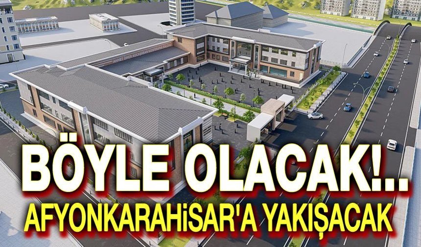 Ahmet-Ömer Kocaşaban Fen Lisesi böyle olacak!..