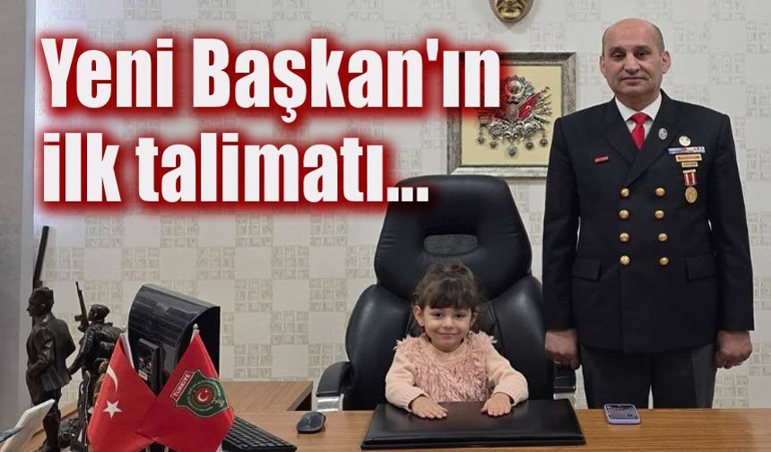 Şehidimizin kızı yeni başkan!..