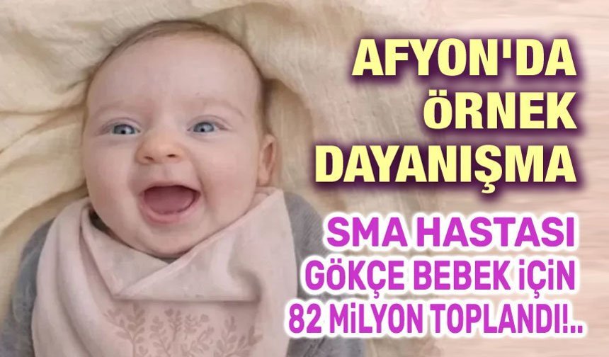 Afyon'da örnek dayanışma, Gökçe tedaviye gidiyor!..