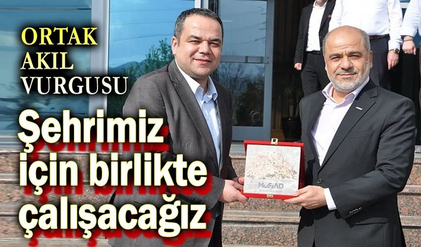 MÜSİAD ve TV3: Şehrimiz için birlikte çalışacağız