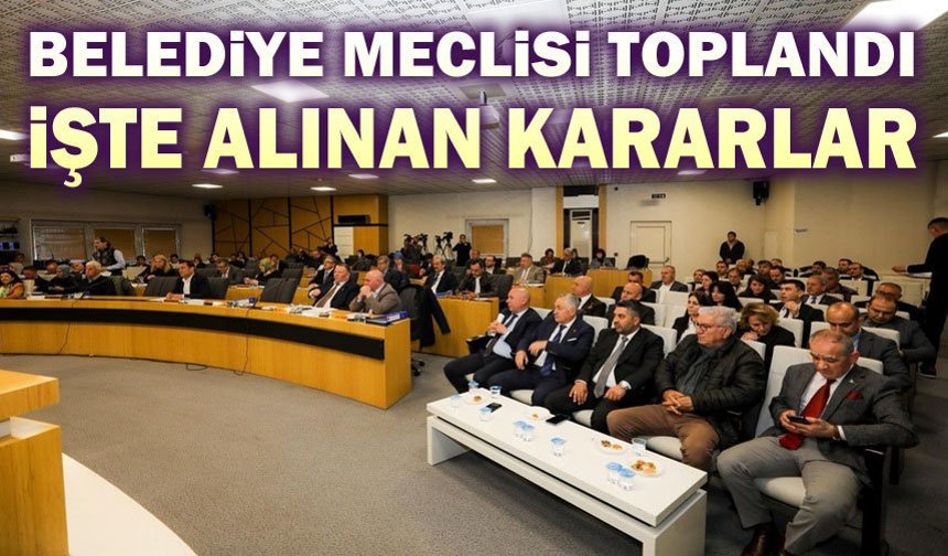 Afyon Belediye Meclisi mayıs toplantısı yapıldı