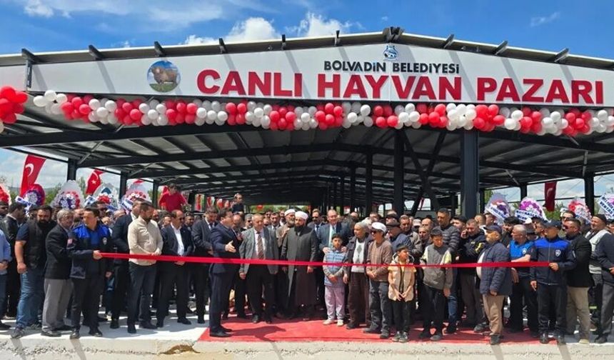 Bolvadin Canlı Hayvan Pazarı Hizmete Açıldı!