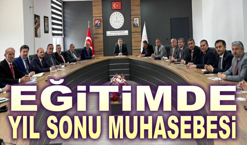 Eğitimde Yıl Sonu Muhasebesi