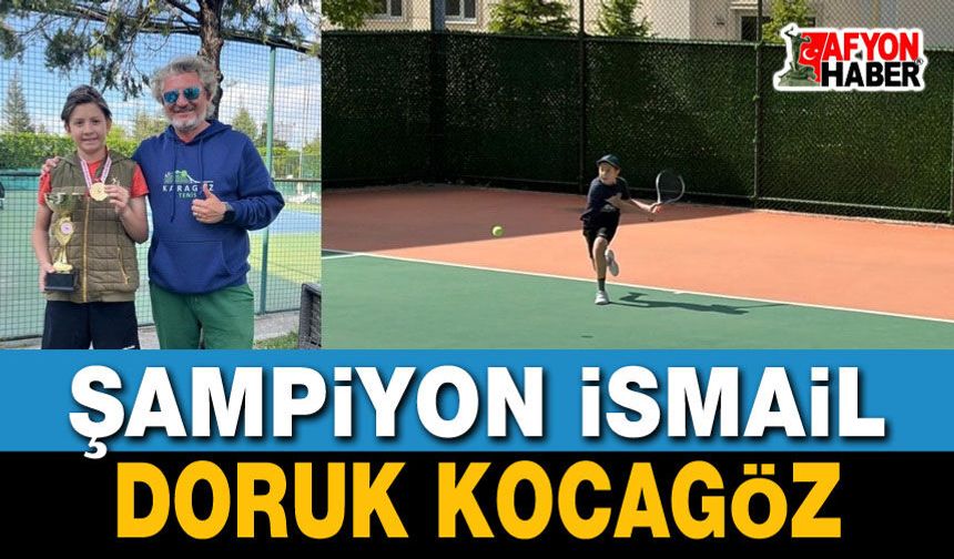 Teniste Büyük Başarı: İsmail Doruk Kocagöz Yine Şampiyon