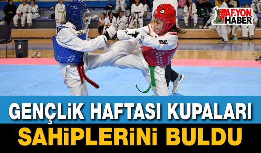 Gençlik Haftası Kupaları Sahiplerini Buldu