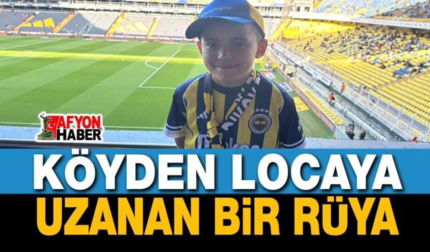 Afyonlu "Talisca Emin" Hayaline Kavuştu!