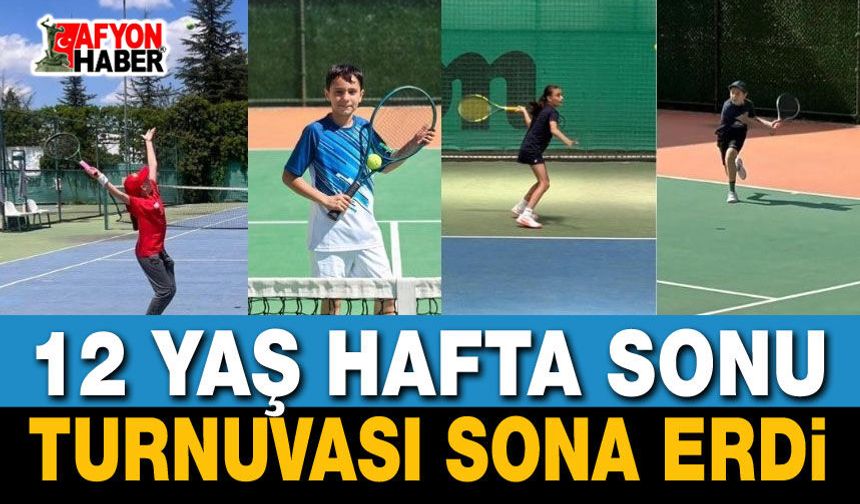 12 Yaş Hafta Sonu Turnuvası Sona Erdi