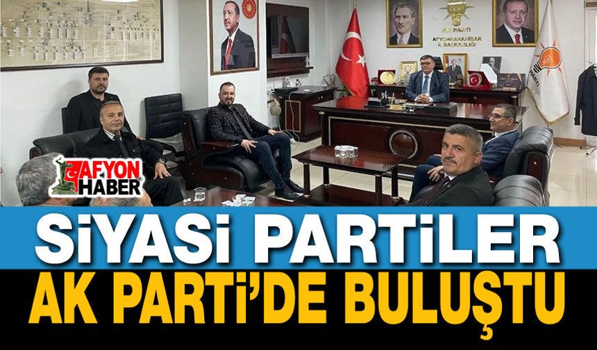AK Parti İl Başkanlığı’na Bayram Ziyareti