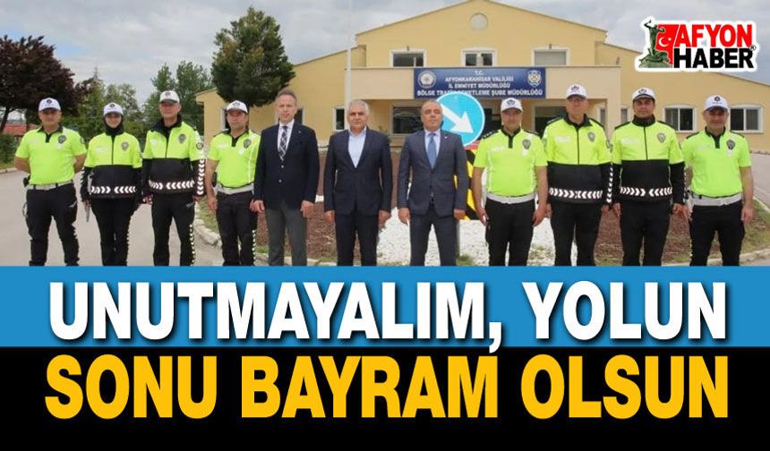 Afyon Bölge Trafik'te Sıkı Denetim